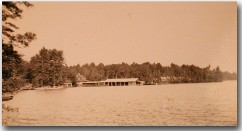 Brown's Boat Basin in 1939.