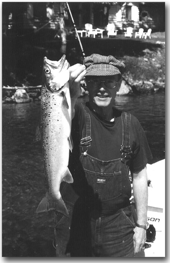 Nice lake Winni salmon ready for my smoker.