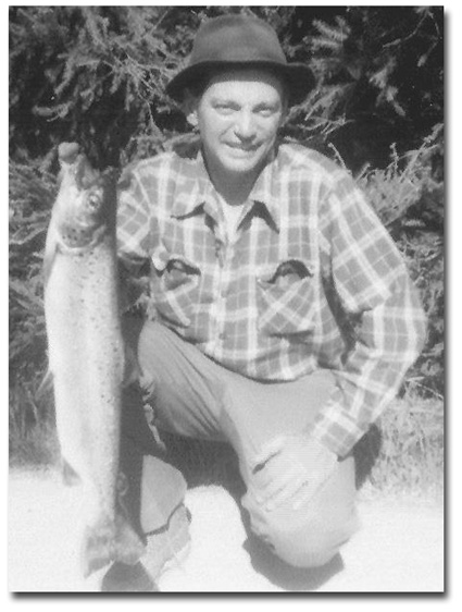 Ted St. Onge fishing in Brown's Basin on Lake Winnipesaukee landed the fish in the photo that you see here.