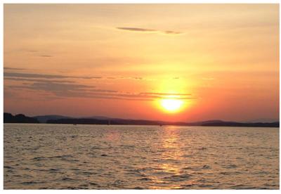 Sunset On The Broads