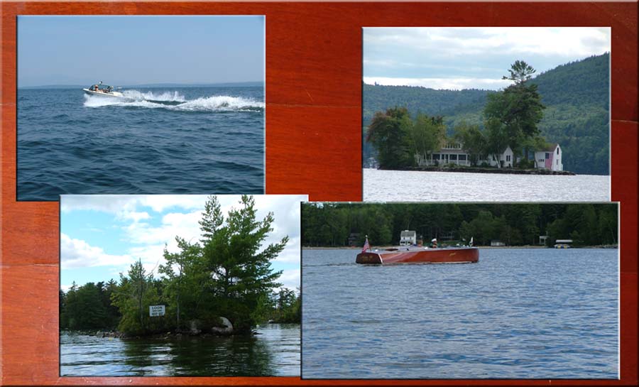 Family Boating Lake Winnipesaukee