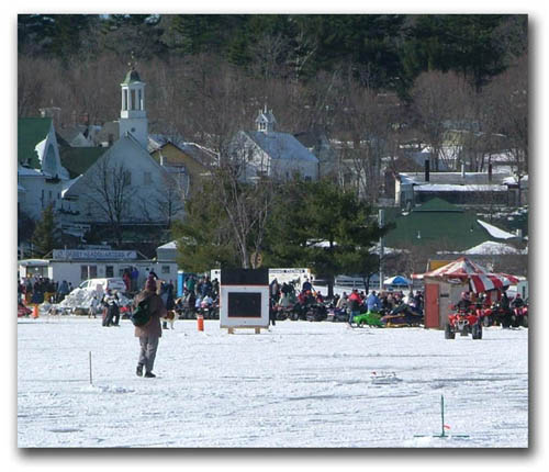 Meredith NH Ice Fishing Derby