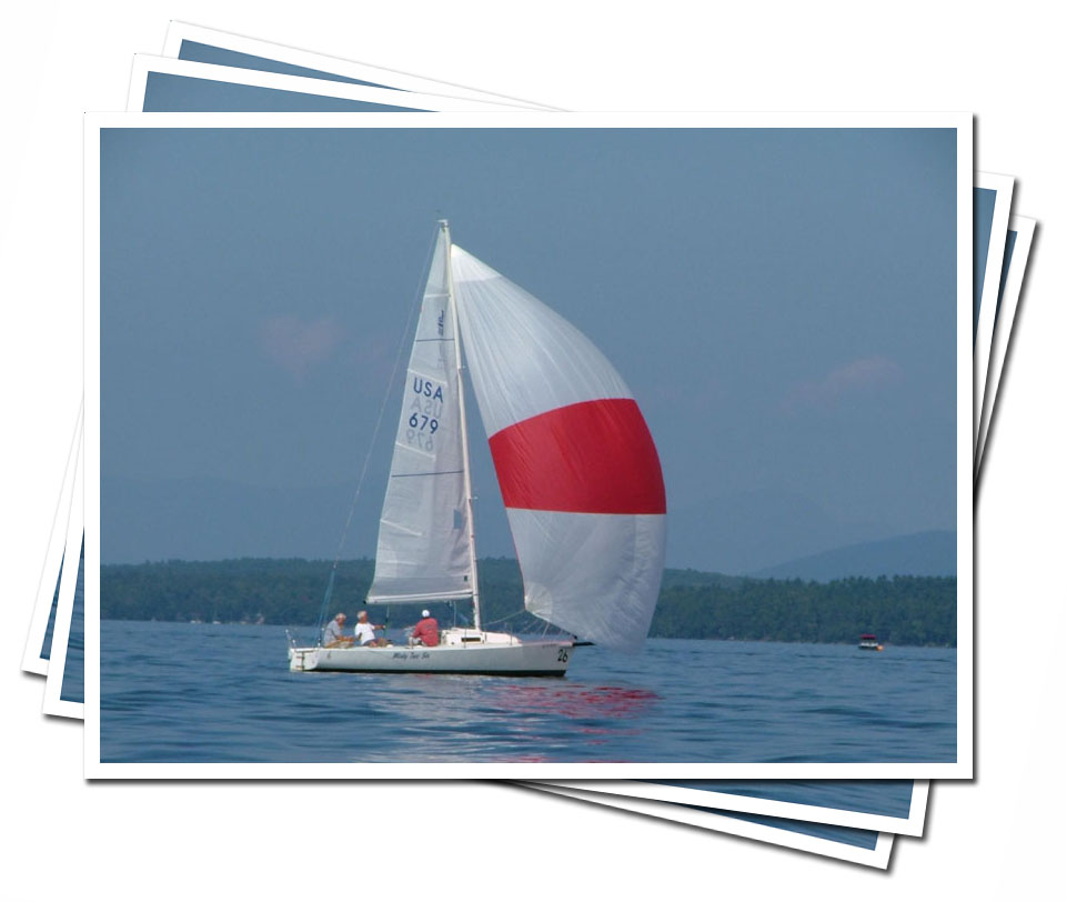 Sailing on Lake Winnipesaukee