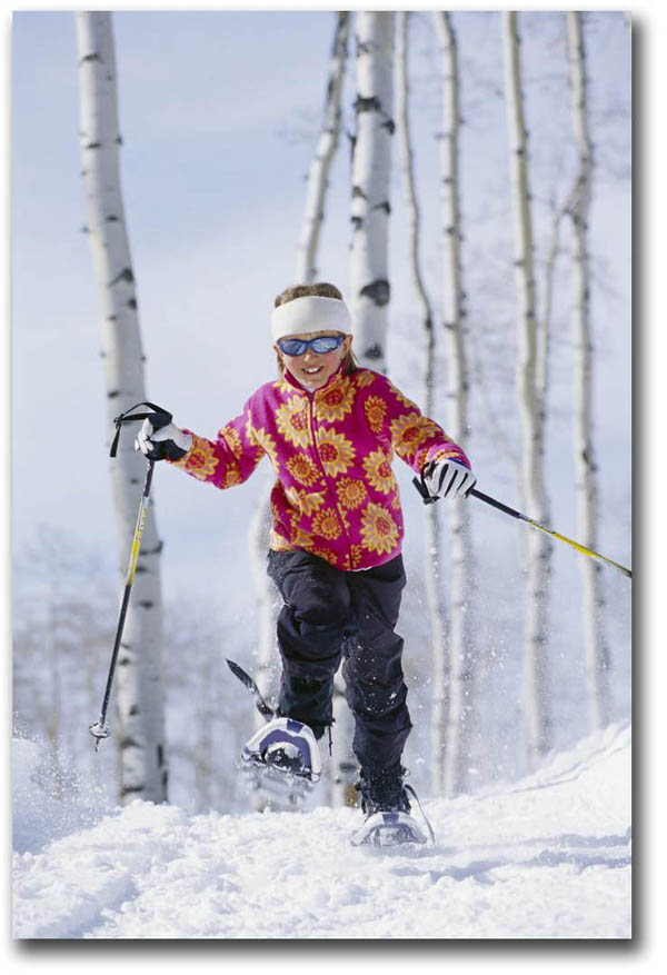 Snowshoeing